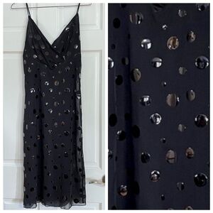 Y2K  festival black dress